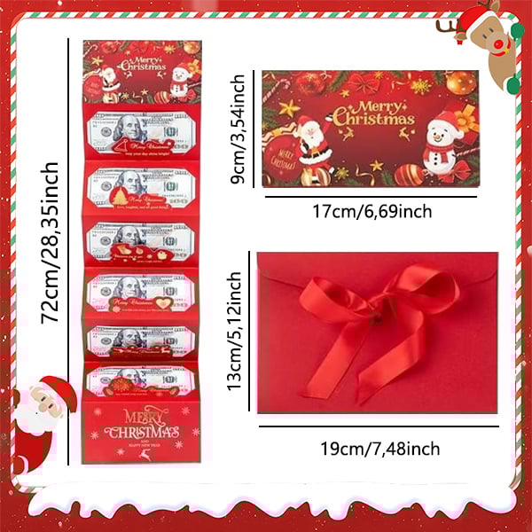 🎉Celebrate and love💗🎄Christmas gift envelope set of 3