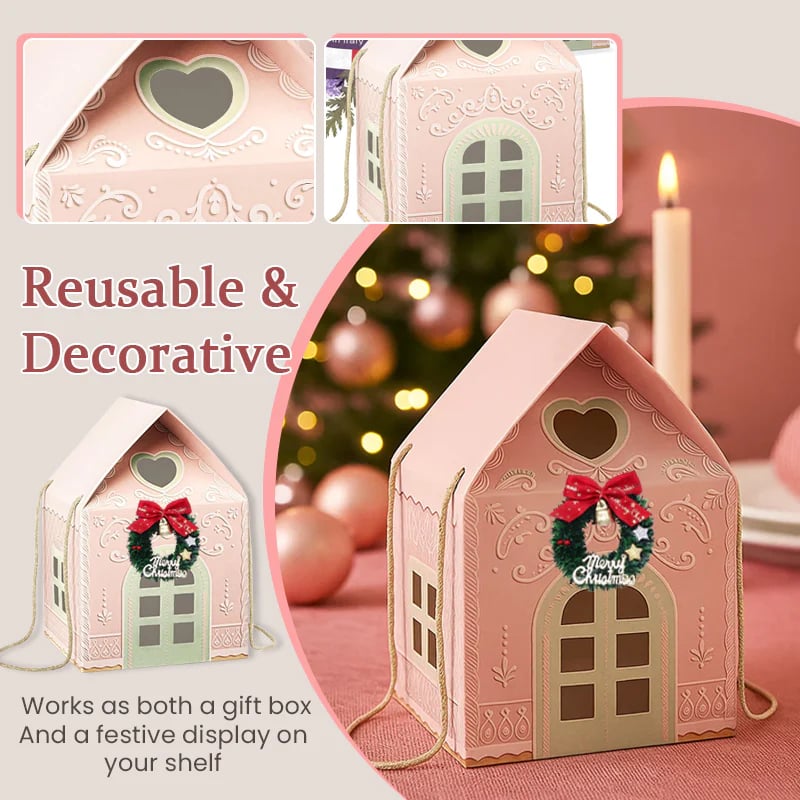 🔥Last Day 49% OFF🎄Christmas Wonderland Cottage Gift Box