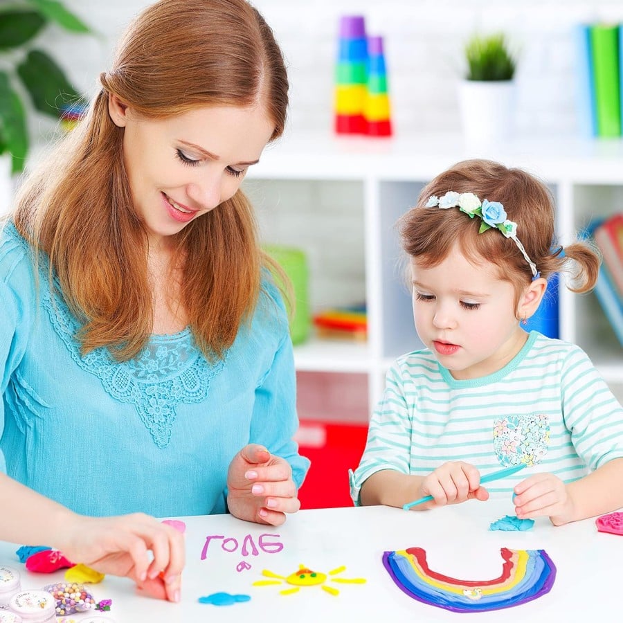 Super Clay Slime DIY Soft & Squishy Clay Scented Slime Sensory Clay