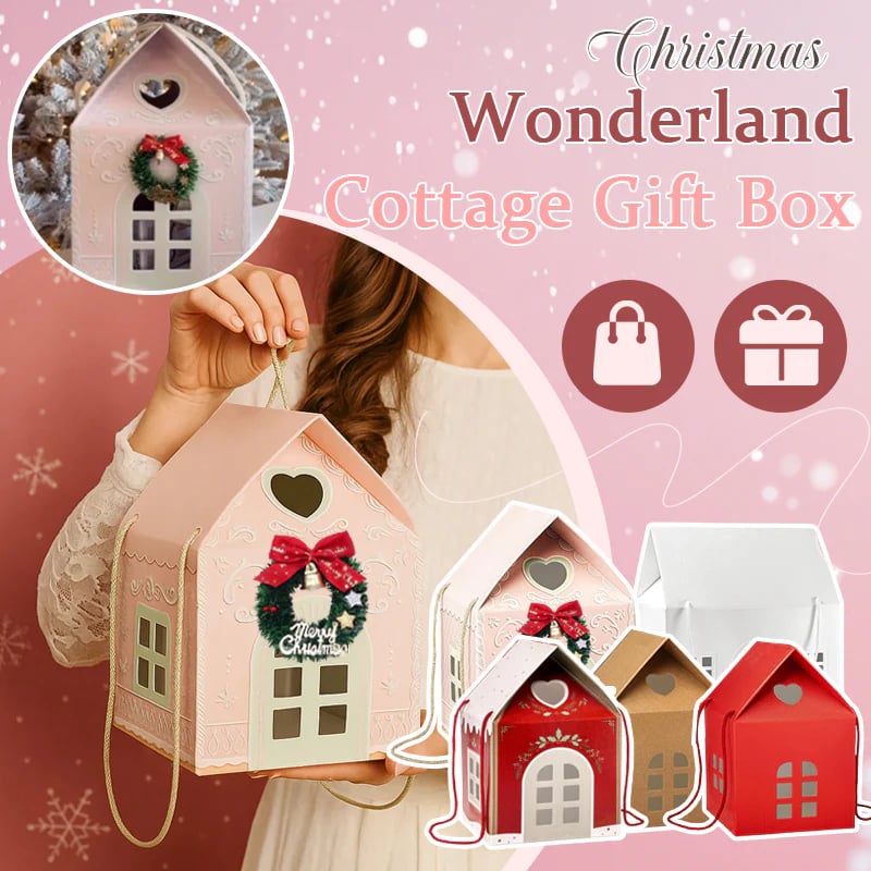 🔥Last Day 49% OFF🎄Christmas Wonderland Cottage Gift Box