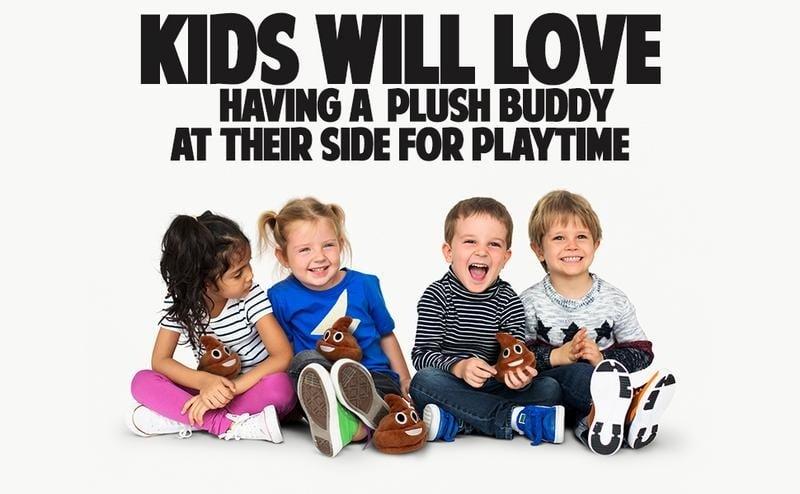 🎁Lowest price ever💥Funny Talking Poop Plush Toy – Makes Fart Sounds!