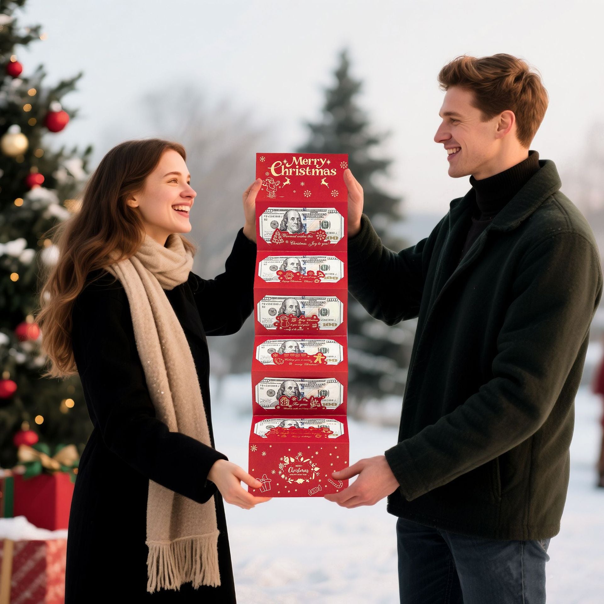 🎉Celebrate and love💗🎄Christmas gift envelope set of 3