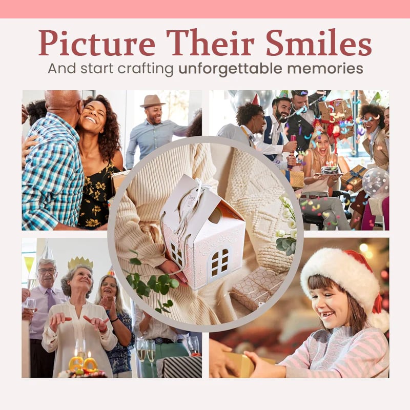 🔥Last Day 49% OFF🎄Christmas Wonderland Cottage Gift Box